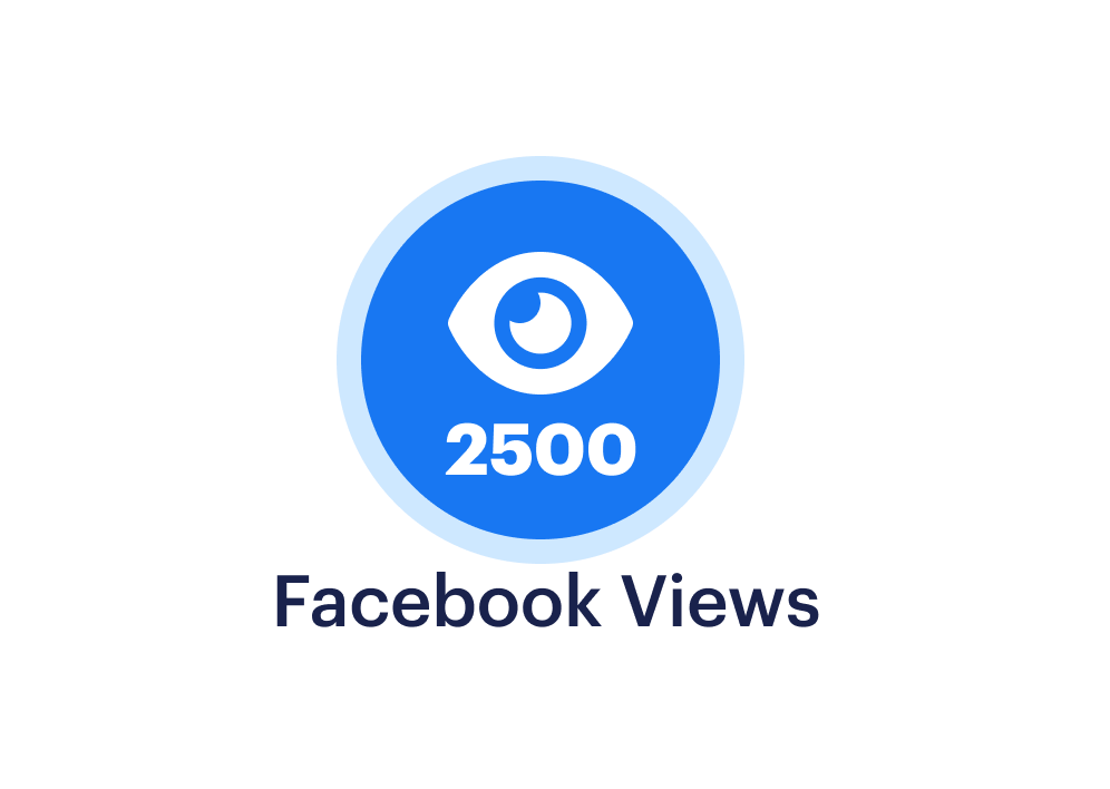 Buy 2500 Facebook Views