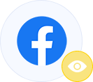 Facebook video views icon