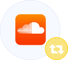 Soundcloud Reposts icon