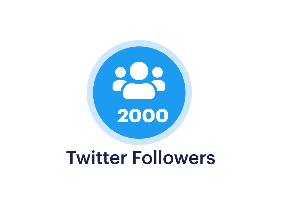 Buy 2000 Twitter Followers