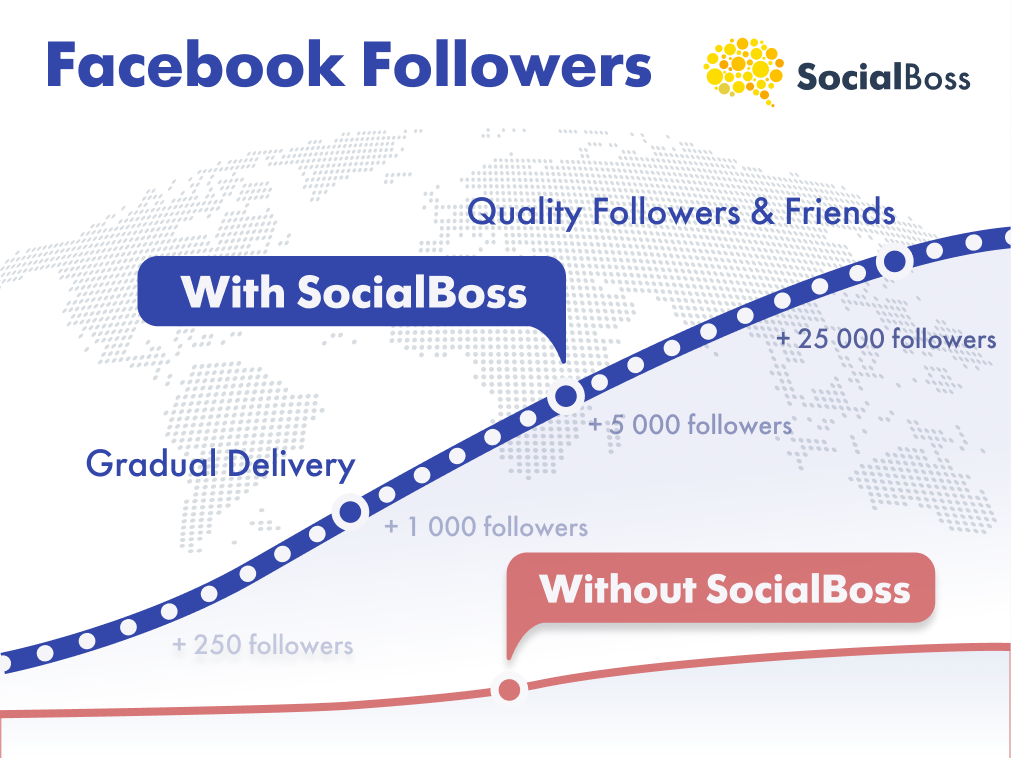 Facebook Profile Followers with SocialBoss