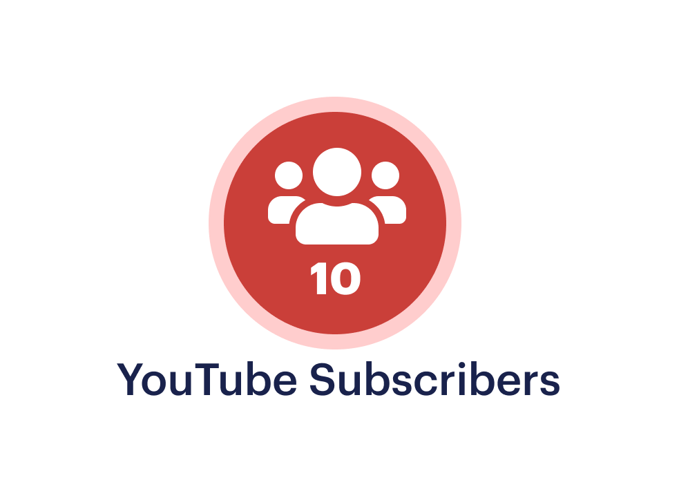 Buy 10 YouTube Subscribers