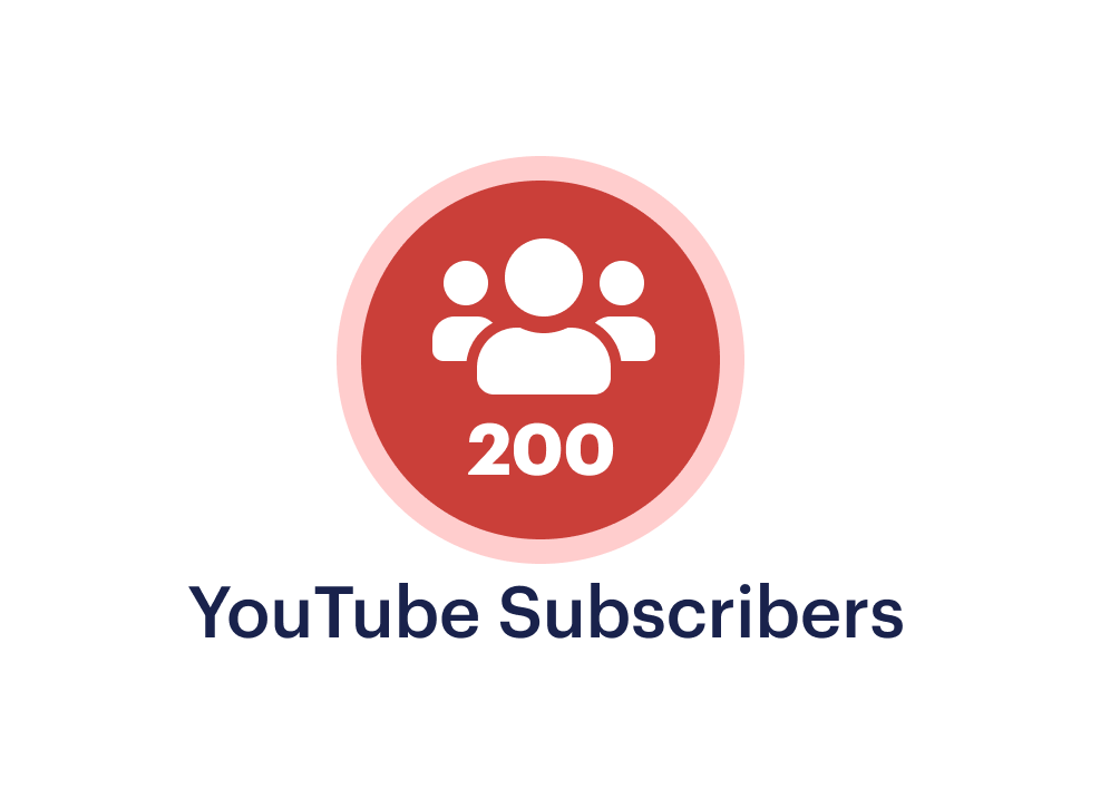 Buy 200 YouTube Subscribers