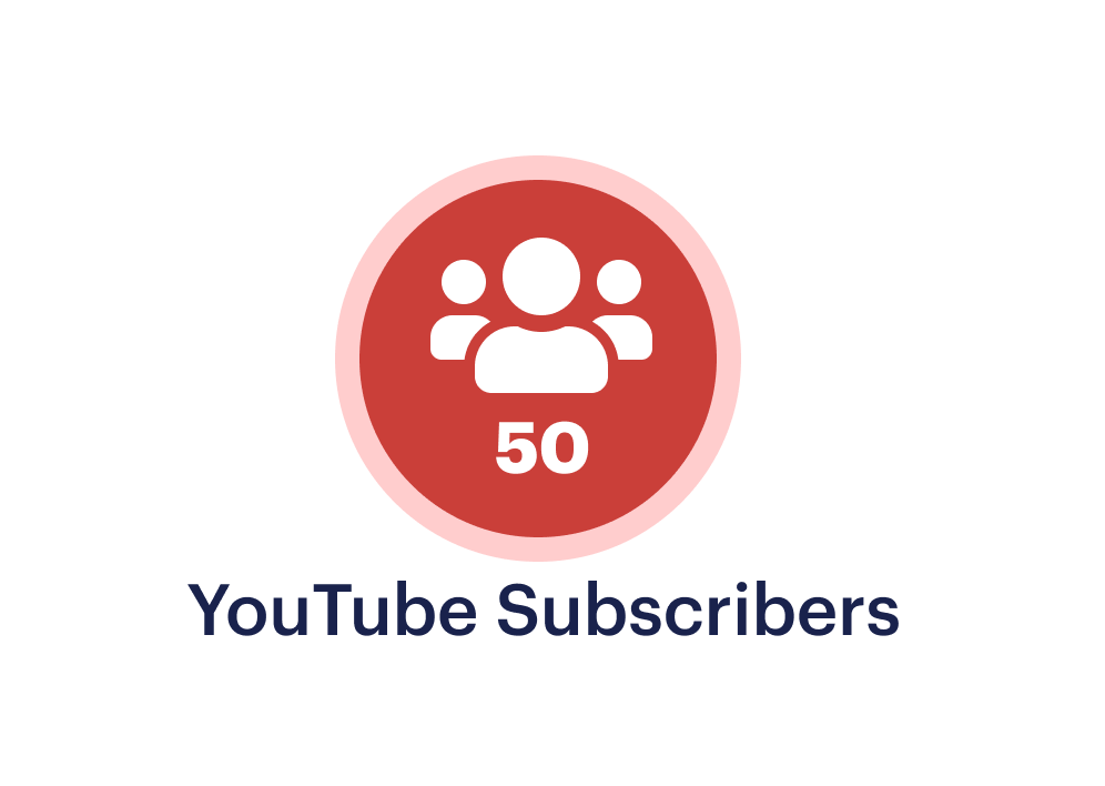 Buy 50 YouTube Subscribers