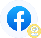 Facebook Live Viewers icon