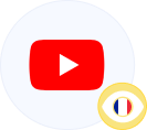 YouTube Video Views from France icon