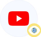 YouTube Video Views from Greece icon