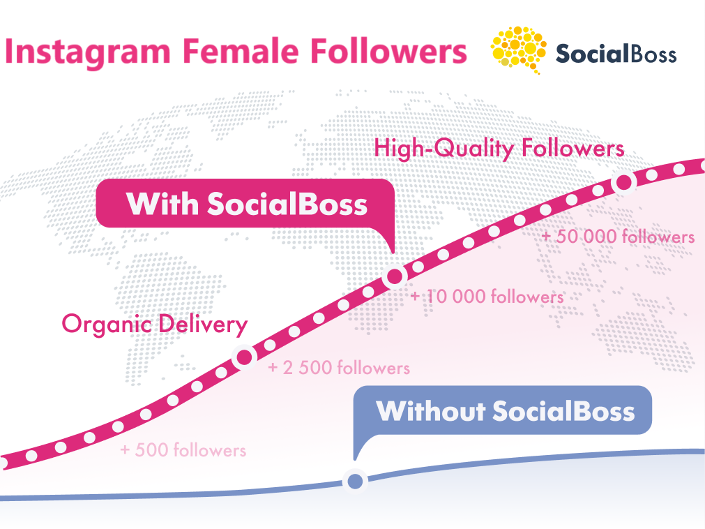 Instagram Female Followers Socialboss